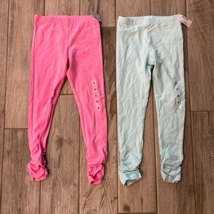 Pink and blue pants/leggingd